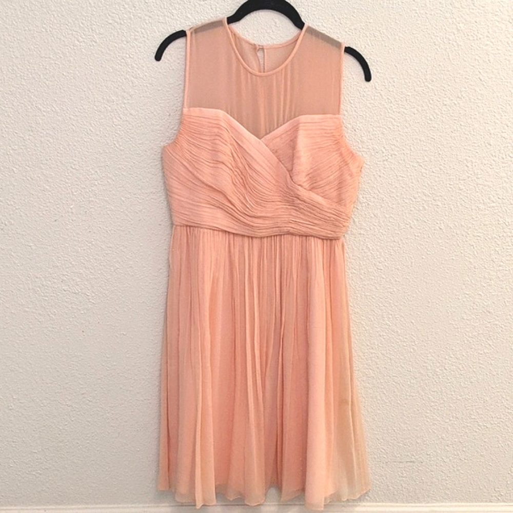J Crew Blush Sleeveless Dress